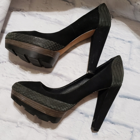 Coach ‘Charisma’ Platform Pumps size 9 - Picture 2 of 7